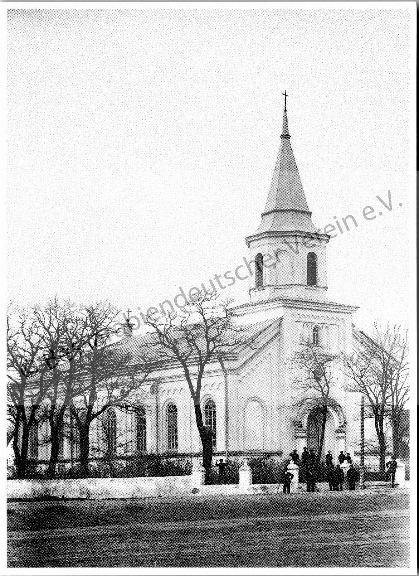 Postkarte - Kirche in Wittenberg