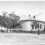 Postkarte - Krasna, Volksschule 1937