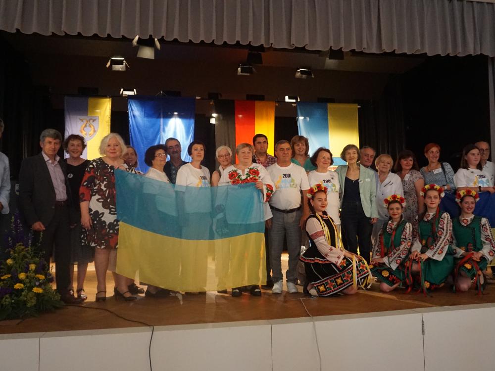 Gruppenfoto der ukrainischen Delegation. Foto: AS