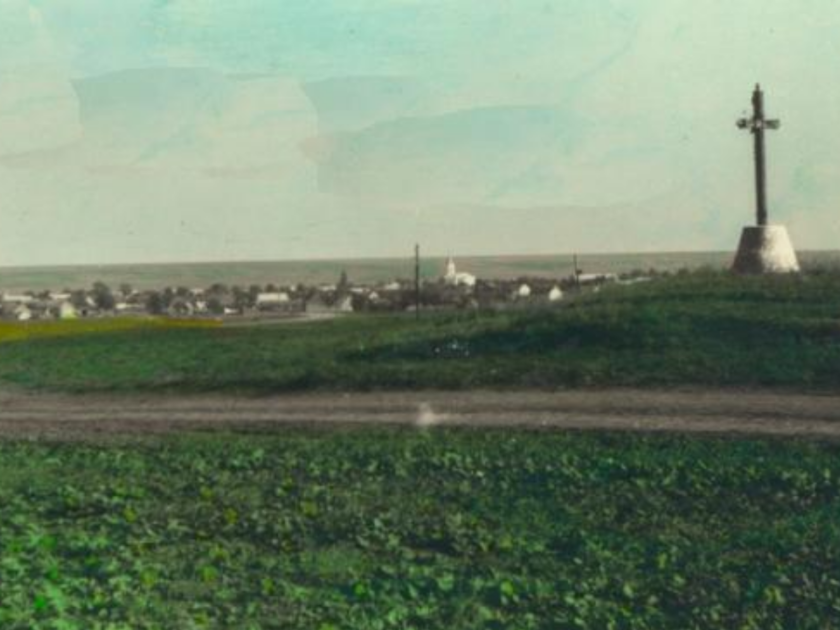 Blick auf Krasna vom Antschiokraker Weg