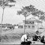 Postkarte - Deutsches Jugendheim in Burnas