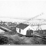 Postkarte - Salzgewinnung im Salzgarten bei Bad Burnas