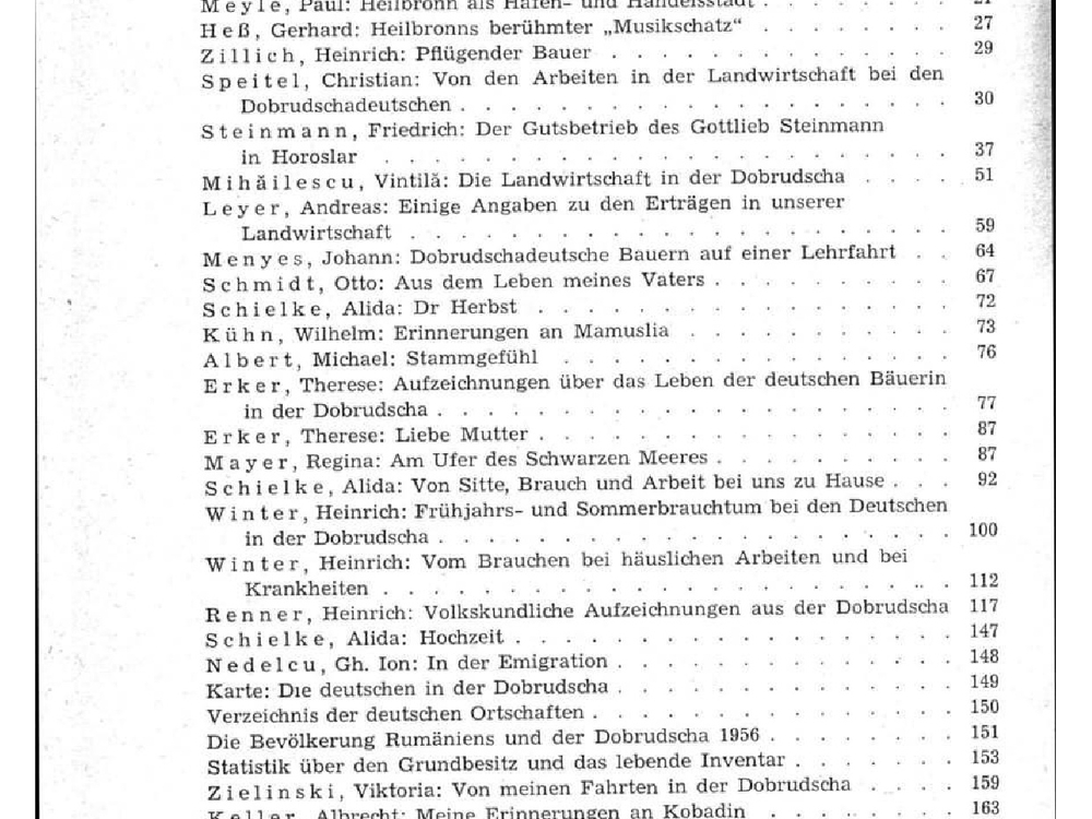 Inhaltsverzeichnis
