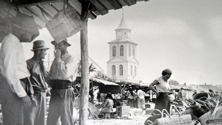 Marktplatz in Tulcea, Dobrudscha