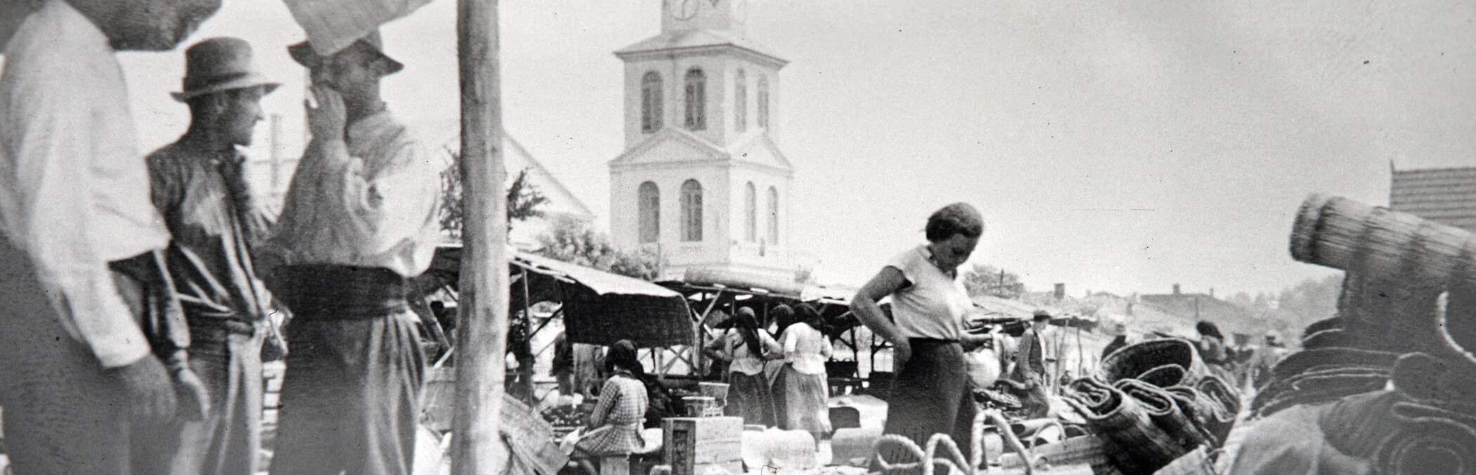 Marktplatz in Tulcea, Dobrudscha