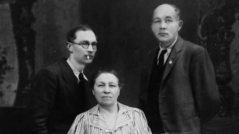 Familie Kostenski: Bruno, Ottilia und Heinrich