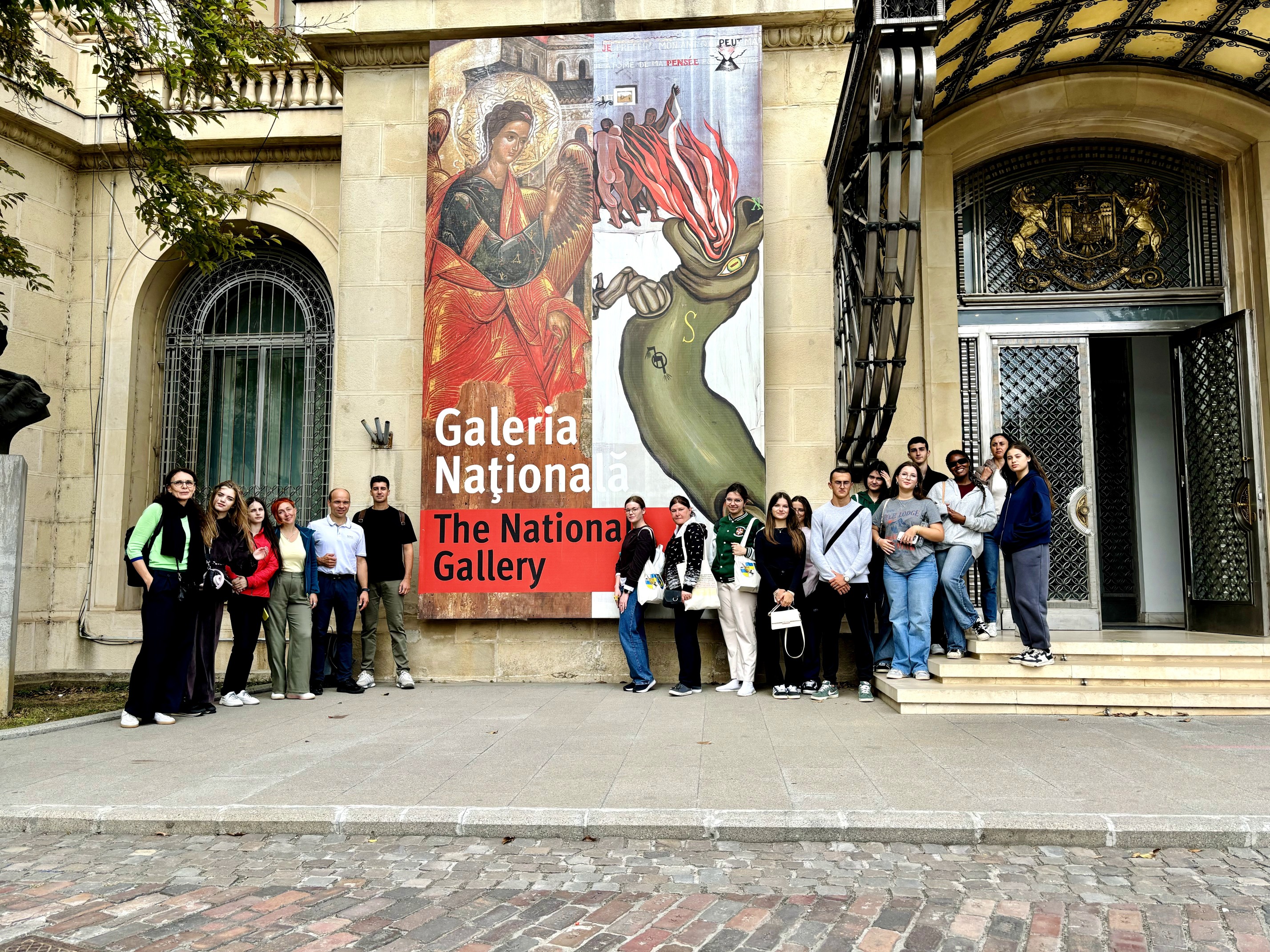 Die Nationalgalerie in Bukarest, kultureller Abschluss.