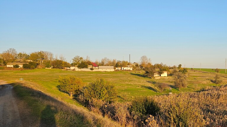 Idyllische Hügellandschaft in Bessarabien