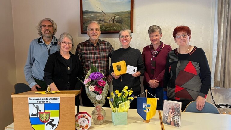 Von links nach rechts: Olaf Schulze, Dagmar Kanz, Hartmut Knopp, Claudia Schneider,  Nicole Bussler, Susanne Knopp.