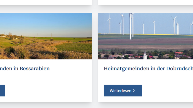 Heimatgemeinden auf unserer Homepage