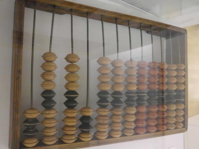 Abakus in unserem Museum
